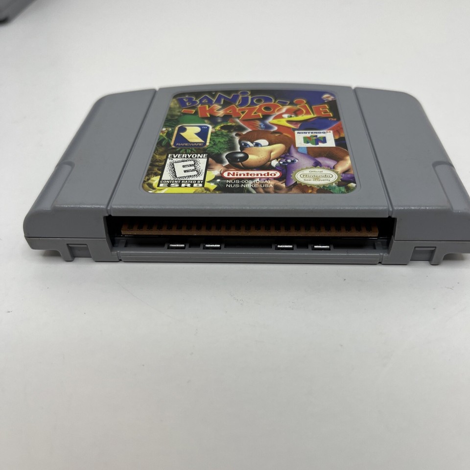 BanjoKazooie (Nintendo 64, 1998) N64 Authentic Cartridge Only Banjo