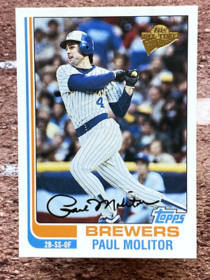 2004 Topps All-Time Fan Favorites Paul Molitor #108