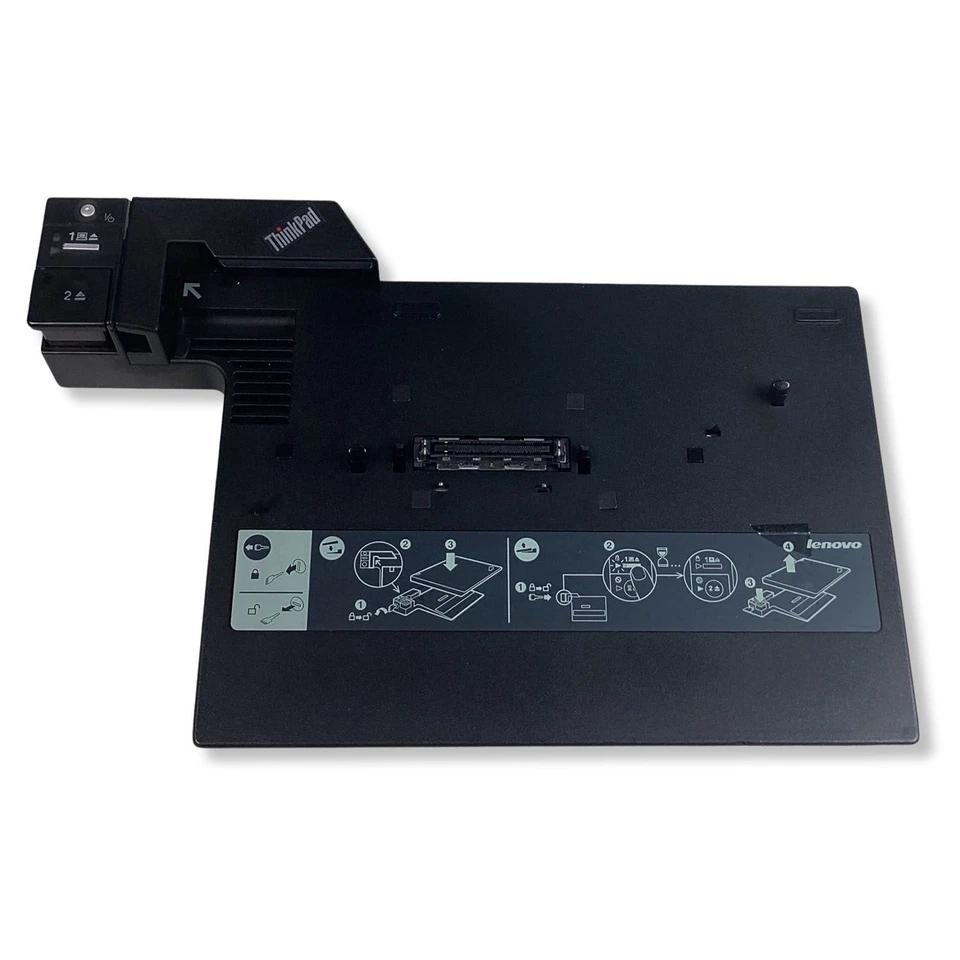 Mini docking station Lenovo ThinkPad 2504 genuína R6X/T6X/Z6X-42W4638 - Imagem 3 de 4