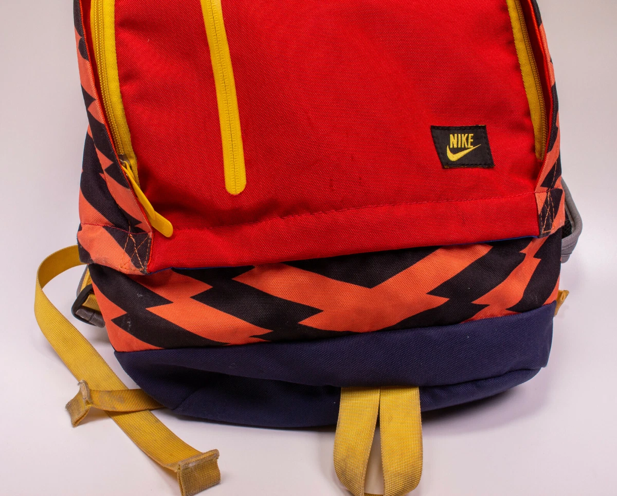 Nike Backpack Orange Black 12