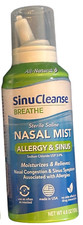 All Natural Nasal Mist - Sterile Saline Allergy  Sinus Relief 4.6oz - Ex: 3/26