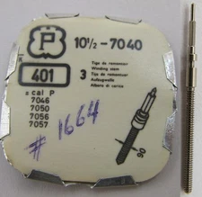 Peseux 7040 7046 7050 7056 7057 regular winding stem 401 tap 10