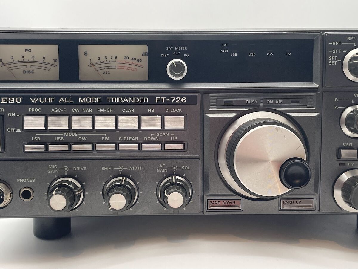 YAESU FT-726 V/UHF ALL Mode Transceiver Amateur Ham Radio YAESU FT-726 V/UHF ALL Mode Transceiver Amateur Ham Radio