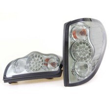 LED Rear Tail Light Lamp Clear Smoke Black Len For Mitsubishi L200 Triton ML MN
