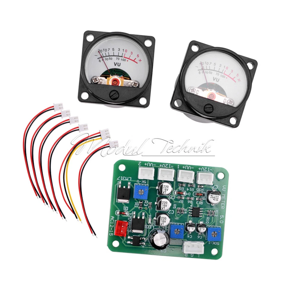 VU Meter Driver Board Level Meter Power Amplifier Driving Board DB Volume Meter - Bild 2 von 4