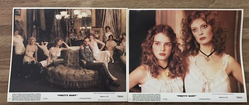 Pretty Baby Original Movie One Sheet And Lobby Cards Brooke Shields 1978 - Picture 4 of 5