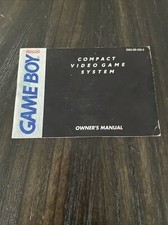 Nintendo Gameboy Manual Only Compact Video Game System