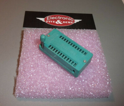 Textool IC Zip Dip Socket 24 Pin Long Lever Zero Insertion | eBay