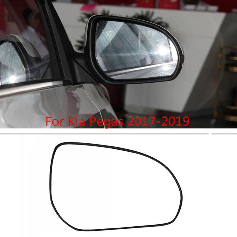 Right Side Rear View Mirror Glass Lens Replacement For Kia Pegas