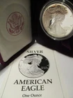 1993-P AMERICAN EAGLE 1 OZ SILVER PROOF COIN