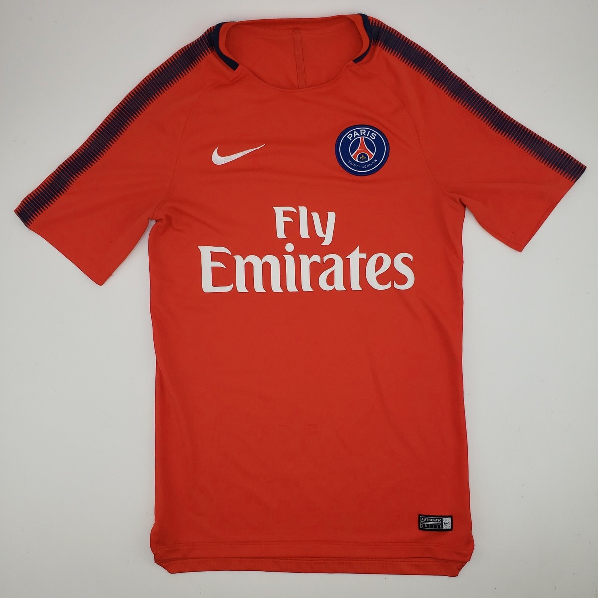 2017-2018 Nike Paris Saint Germain PSG Training Jersey Red Dri Fit