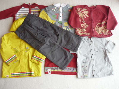 Schicke Kombination Markenpaket Jungs Catimini mit Regenjacke 4 98 104 