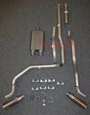 13 - 15 Toyota Tacoma CatBack Dual Exhaust Side Exit - w/ FullBoar 2 Chamber
