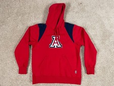 Nike Authentic Pullover Hooded Sweatshirt Mens Medium University Of Arizona Red