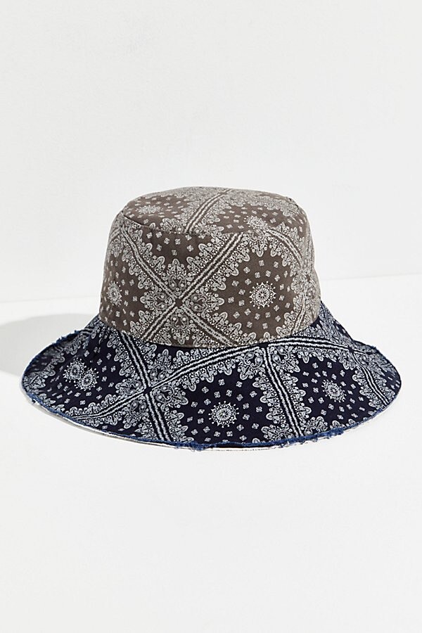Free People-Orchard Print Bucket Hat Free People Digital Blooms Bucket Hat | eBay main image 3