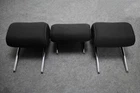 VW Golf 7 headrest fabric rear left right middle set 5G0885901AC black
