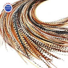 Hair Extensions 21 Natural Color 9 14 Long DIY Rooster Kit with 20 Micro Link
