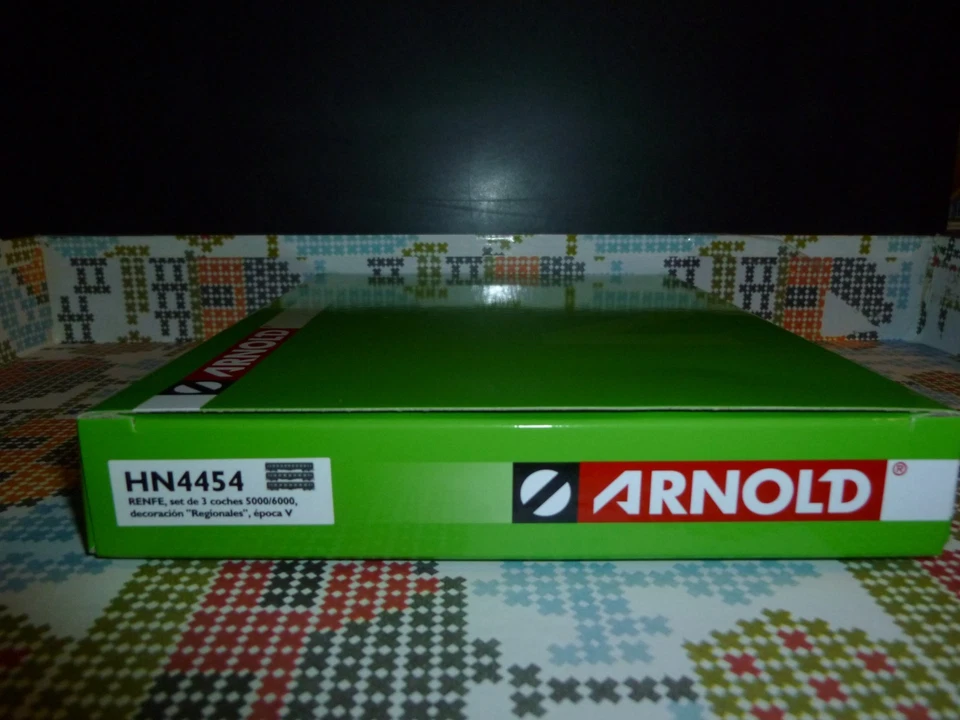 COMPOSICIÓN 5000/6000 REGIONALES RENFE COMPLETA (3 COCHES) ARNOLD - Imagen 4 de 4