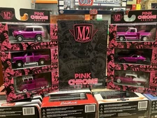 m2 machines pink chrome Walmart Exclusive   Set. New Square Body. Ram. Bronco.