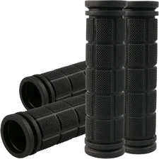 2 pairs Bike Grips Non-Slip-Rubber Bicycle Beach Cruiser Razor Mountain BMX MTB