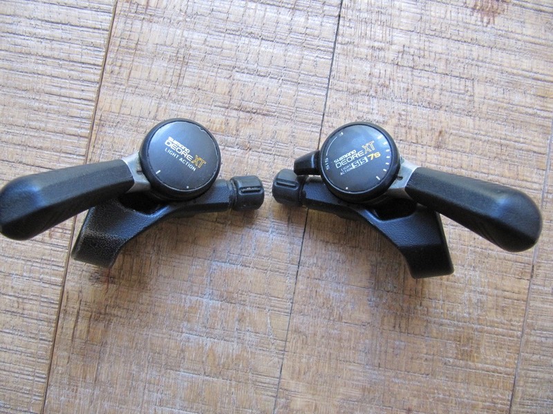 Shimano XT Thumb shifters SL-M732 Thumies - M730 Retro