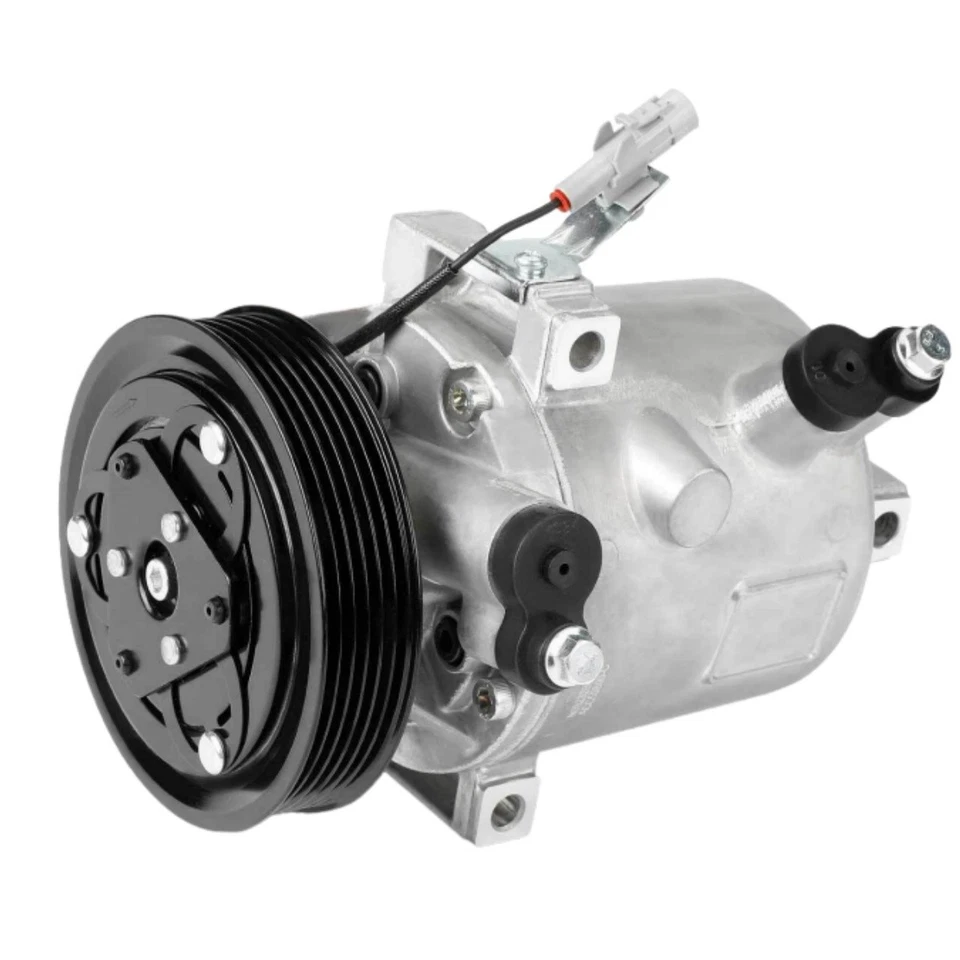 For Mitsubishi Mirage Mirage G4 2017-2022 AC A/C Compressor w/ 6-Groove Pulley  - Изображение 3 из 4