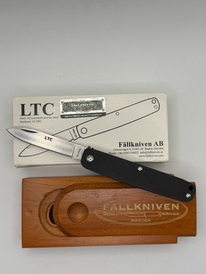Fallkniven Legal To Carry Black Pocket Knife LTCbk