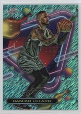2023 Topps Cosmic Chrome Aqua Equinox Refractor 106/149 Damian Lillard #41 05ol