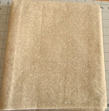 4 uncut yards quilter fabric cotton tan ecru marbled design