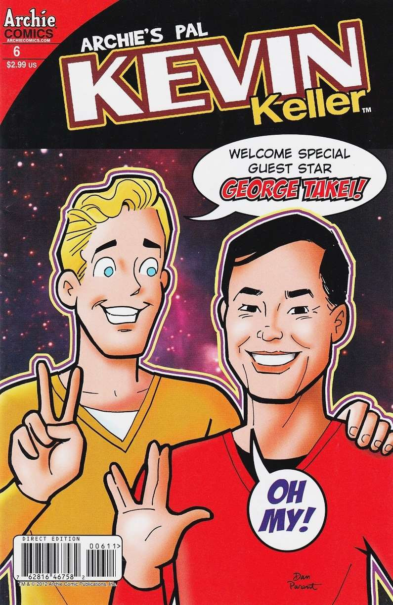 Kevin Keller #6 VF Archie Comic Featuring George Takei - Combined Shipping Available