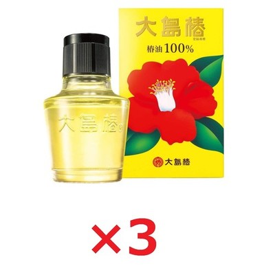 OSHIMATSUBAKI CAMELLIA HAIR OIL TSUBAKI 60ml Set Of 3