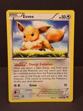 Eevee 80/111 XY - Furious Fists Common Basic Pokemon Card NM on eBay