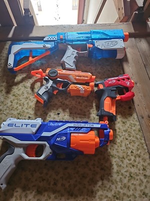 Nerf Gun Elite Disruptor,bigschock Blaster,firestrike,retaliator