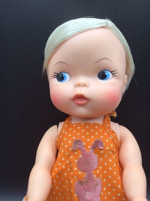 Vintage Ideal Honeyball 10  Doll 1966 in Orange Play Outfit M-9-H-74 CM-3534