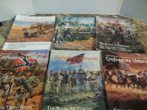 Lot 6 Confederate Veteran Magazines - 1993 - 6 Ausgaben