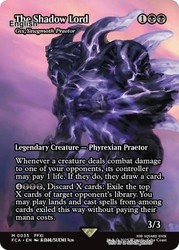 The Shadow Lord - Gix, Yawgmoth Praetor (Showcase) #35 Final Fantasy: Through the Ages