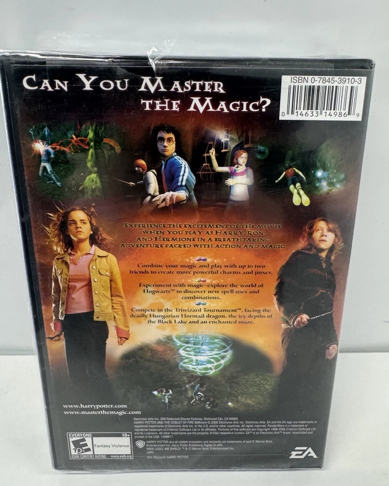 NEW SEALED Harry Potter and the Goblet of Fire PC CD Computer Game EA Sports - Image 2 of 2