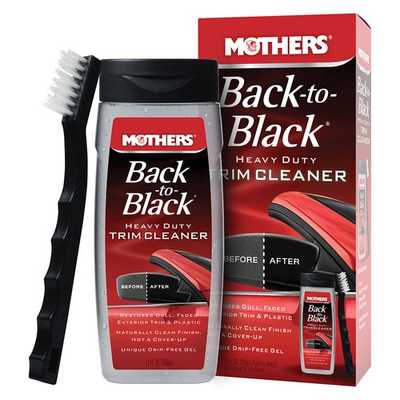 #ad Mothers 06141 Back to black Heavy Duty Trim Cleaner Kit 12 Oz. $22.28