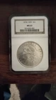 1878 7/8TF $1 Morgan Silver Dollar MS63 NGC