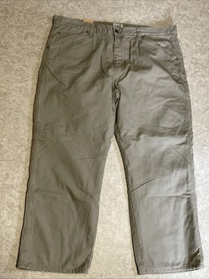 Men's 44x30 C.E. Schmidt Fleece Pants Workwear Carpenter Winter Lined NWT
