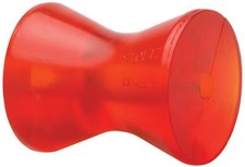 Stoltz RP-444 Polyurethane Bow Stop V Roller 4 Inch Orange Boat Trailer Part