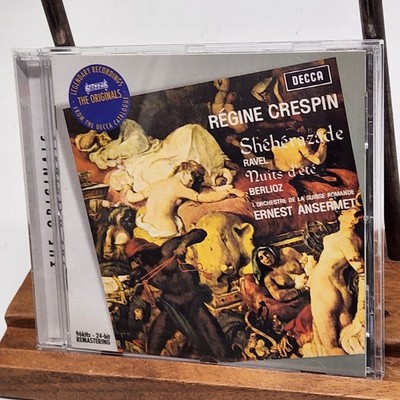 Régine Crespin Sheherazade Les Nuits D'ete Ansermet EU Import CD