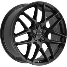 18x8 Motiv 435b Foil Gloss Black Wheels 5x4.55x120 42mm Set Of 4