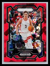 Pelle Larsson Arizona Wildcats 2024 Panini Prizm Draft Picks #16 Prizms Red Ice