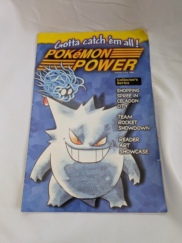 Pokemon Power Magazine Volume 3 Comic - Nintendo Power 1998 - Collector's Series