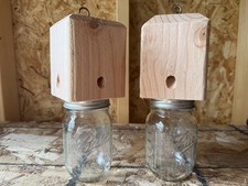 Pair of Handmade Carpenter Bee Traps | Bee Co...