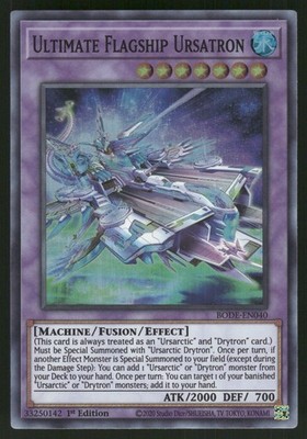 Ultimate Flagship Ursatron Super Rare Burst of Destiny BODE-EN040 NM