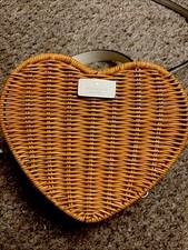 Kate Spade LOVE SHACK ❤️Wicker Saffiano Leather Purse/Crossbody Bag-RARE!