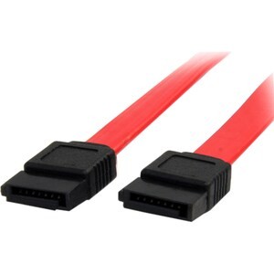 Startech Serial Ata Cable 1 X Female Sata 1 X Female Sata Red