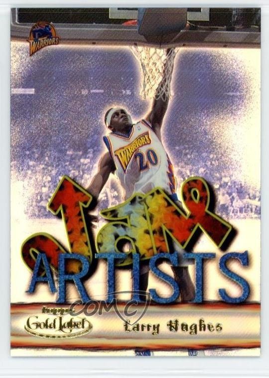 2000-01 Topps Gold Label Jam Artists Larry Hughes #JA10 1su7